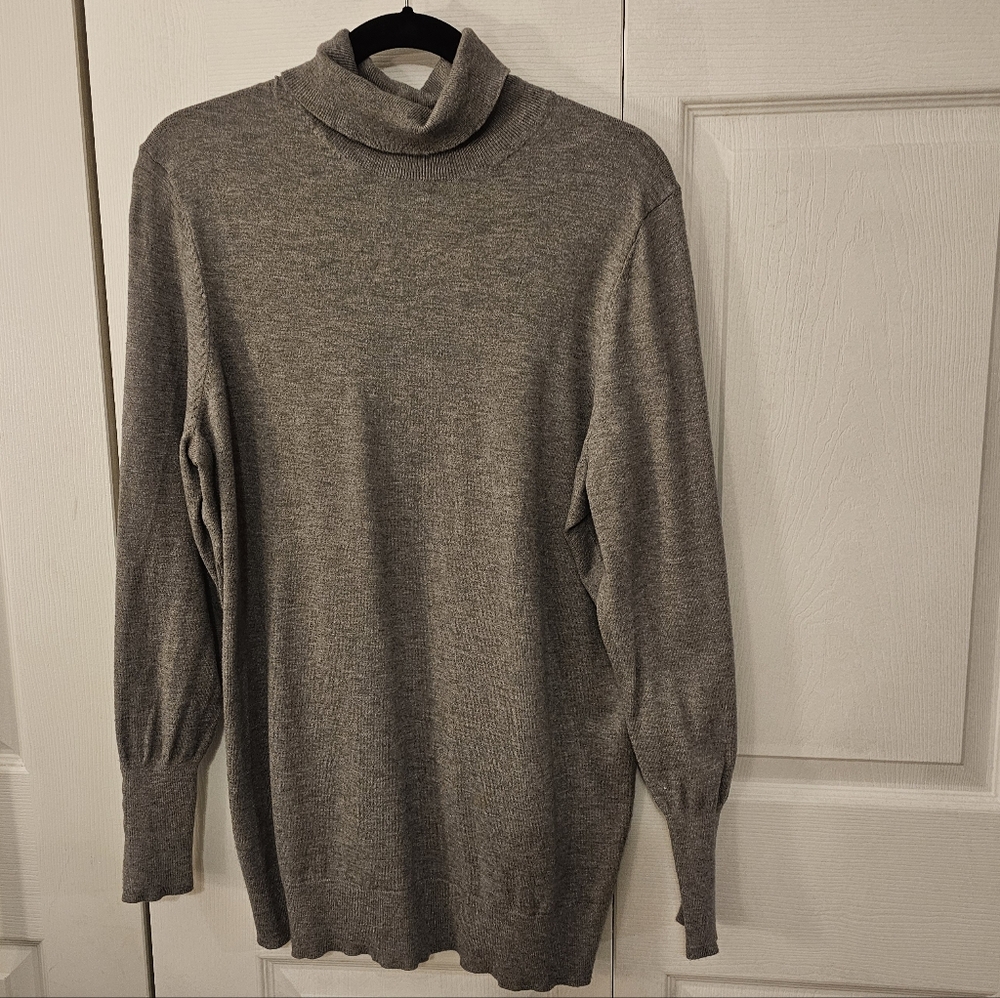 Torrid Charcoal Turtle Neck Sweater